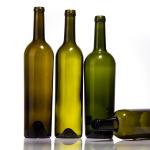 Tequila Custom Empty Round 500ml 750ml Clear Frosted Glass Red Wine Bottle with