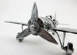 Wholesale Fighter Model Metal Decorations Art Crafts Iron Material For Office Desk Decor from china suppliers