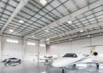 Steel Framed Structures Prefabricated Metal Airplane Hangar Kits With Office