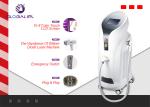 808nm 755nm 1064nm Wavelength Diode Hair Removal Laser Machine AC 220/ 50Hz
