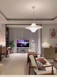Italian Cream Style LED Pendant Light Designer Dining Simple Acrylic Flying