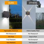 Garden Outdoor Aluminum Vintage Waterproof LED Wall Light for Hotel Lighting