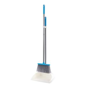 Wholesale PP PET Floor Cleaning Tool Iron Pole Lobby Dustpan And Brush 138cm from china suppliers
