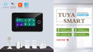 China Tuya GSM Touch Screen Home Security Systems 850/900/1800/1900MHz on sale