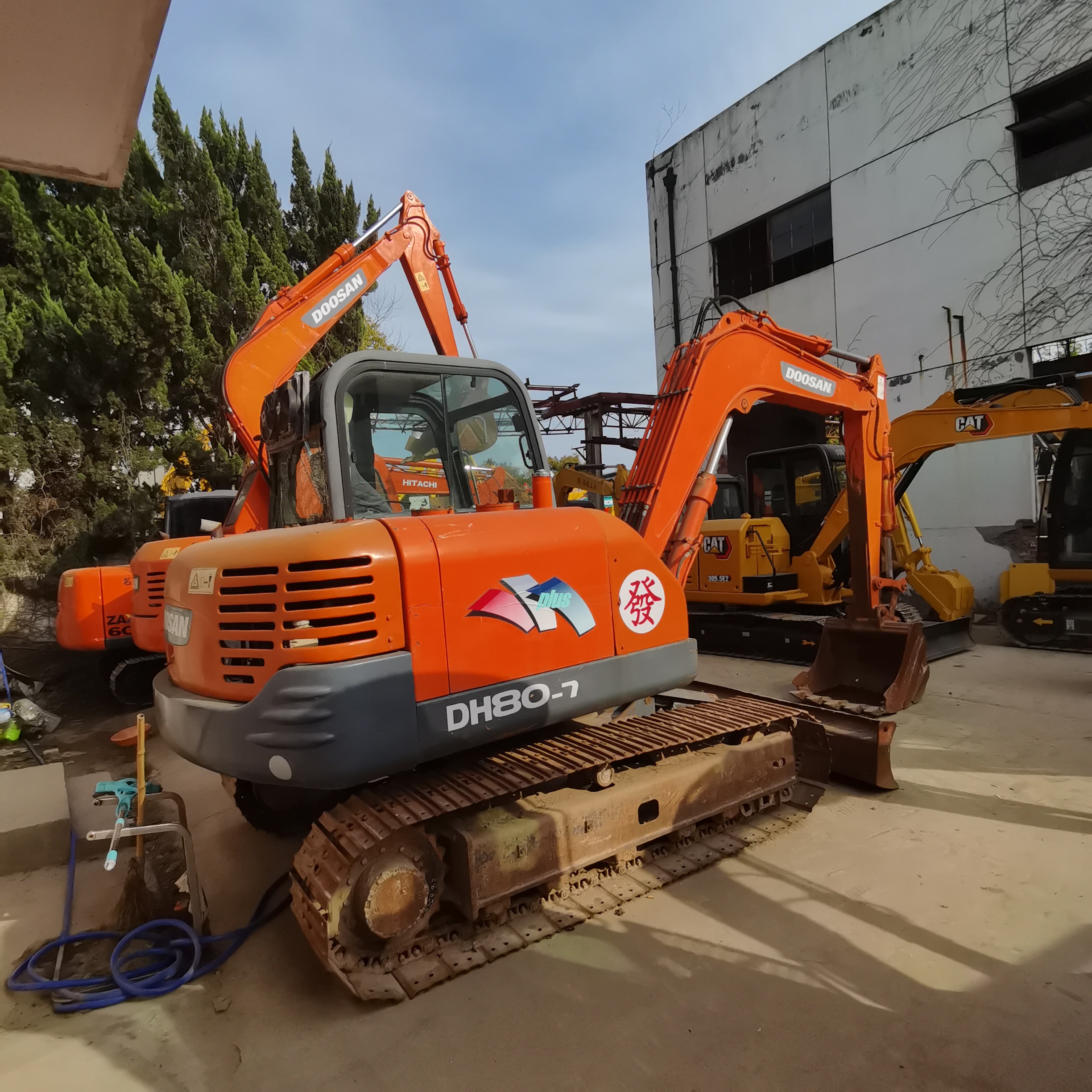 Original Hydraulic Valve Doosan DH80-7 Excavator 8 Ton with 0.28m3 Bucket Capacity