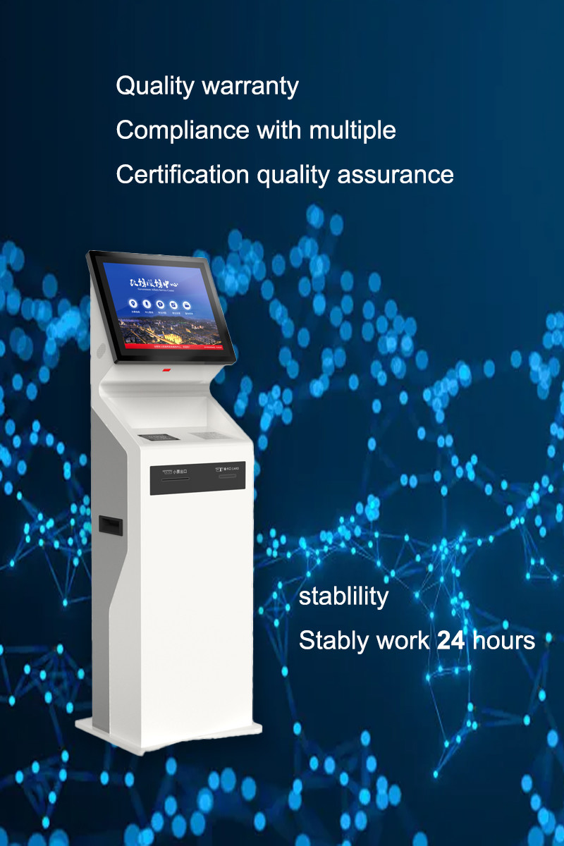 AD Touch Screen Monitor Self Service Kiosk Rfid Terminal Multifunction Self Service Kiosk