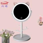 Every Day Top Fashion Compact Adjustable Small LED Makeup Mirror for Cute Lady