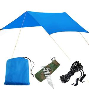 Wholesale Outdoor Camping Beach Sunshade Sky Tent, Beach Canopy Tent Sun Shade, Gradient Beach Canopy, Stability Upgraded tent from china suppliers