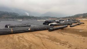 Wholesale Excellent Chemical Resistance HDPE Smooth Geomembrane for Tailings Management from china suppliers