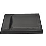 Gray Custom Plastic Blister Tray Velvet PVC For Snacks Jewelry