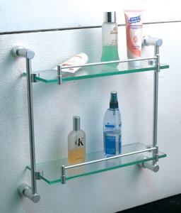 Wholesale Bathroom accessories brass double luggage carrier & shelves from china suppliers