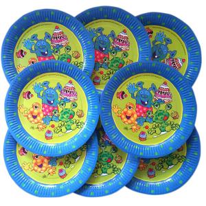 Wholesale Colorful Printed Paper Plates from china suppliers