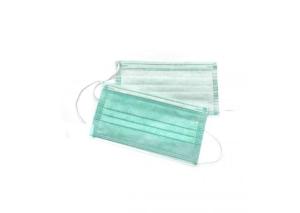 Wholesale Green Breathable Hygiene Face Mask High Filtration Capacity Net Fiber Non Woven Fabric from china suppliers