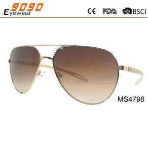 Wholesale New arrival and hot sale of metal sunglasses, UV 400 Protection Lens from china suppliers