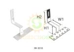 Commercial Residential Tile Roofs Aluminum Alloy Mounting Systems