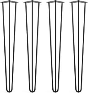 Wholesale Modern Style Hairpin Legs 28inch Adjustable Table Legs for Metal Furniture from china suppliers