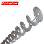 Stainless Steel SS304/ SS316L Spiral Screw Conveyor Blade For Chemical Industry