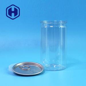 Wholesale Straight Healthy Bpa Free Clear Plastic Cans 211# 12oz 360ml Dry Fruits Condiments Packing from china suppliers