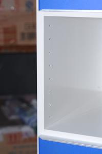 Wholesale Blue Employee Storage Lockers Wear Resistant With Master Combination Padlock from china suppliers