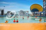 Outdoor Fiberglass Water Park Wave Pool Wave Machine For Family Entertainment