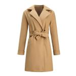 Fashion Wholesale Ladies Wool Plus Size Design Long Jackets Coats Casual Jacket