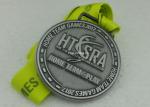 Medallion Award Medals , Die Stamped Antique 5K Sport Medals , Hard Enamel