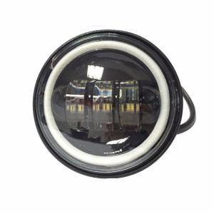 Wholesale 4x4 Round Black 30 W 4.5 inch Car LED Fog Lights for Jeep Wrangler Vehicle from china suppliers