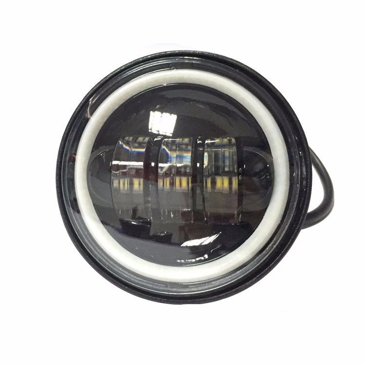 4.5 Inch Harley Davidson Jeep Car LED Fog Lights 7000K 30W Aluminum Material
