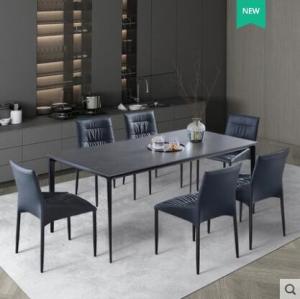 Wholesale Nordic Light Luxury Minimalist Marble Dining Table Scratch Resistant from china suppliers