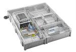 Large 15 Way Single Phase Meter Box Outdoor Plastic Electric Meter Enclosure