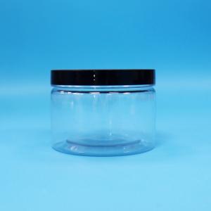 Wholesale Small Sealable Leak Proof Clear PET Plastic Round Food Grade Cookie Sweet Jars from china suppliers