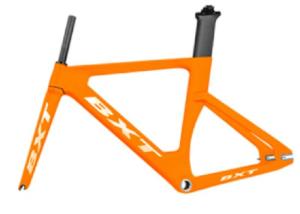 Wholesale 700C Full Carbon Track Bike Frame Bicycle Track Frameset Aero Shaping Black Matte from china suppliers