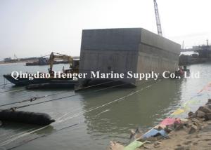 Wholesale Dia1.2mx10m Marine Rubber Airbag , Black Rubber Ship Launching Airbags from china suppliers