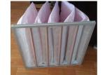 Aluminum Alloy Frame Pocket Air Filter Low Initial Pressure Humidity Resistance
