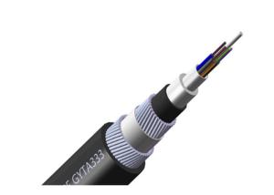 Wholesale Double steel wire armored fiber optic cable Aluminium FE sheath from china suppliers