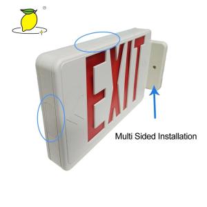 Wholesale High Bright Commercial 60Hz LED Emergency Exit Sign from china suppliers