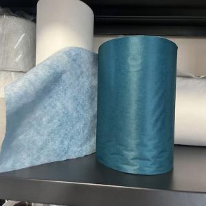 Wholesale 40g/M2 Polyester Tissue Of Blue Color Outside Strong Tensile Strength For FRP Pultrusion Profile Of Upmarket from china suppliers