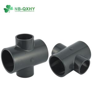 Wholesale PVC Four Way Cross Pipe Fitting for DIN Pn16 System 1/2&quot; to 4&quot; Size Big Discount from china suppliers