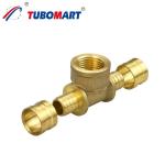 Brass Pex Crimp Fittings Up To 200 Psi Pressure Rating Plumbing Crimp Fittings