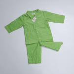 Toddler New Born Rompers Casual Organic Cotton Green Corduroy Jumpsuit For
