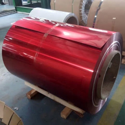 Trailer Roof Color Coated Aluminum Coil Wrap 3003 1060 5182 For Rolling Machine 30-2200mm