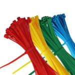 2.5mm x 150mm Colorful Plastic Nylon Self-locking Packaging Cable Wire Zip Ties