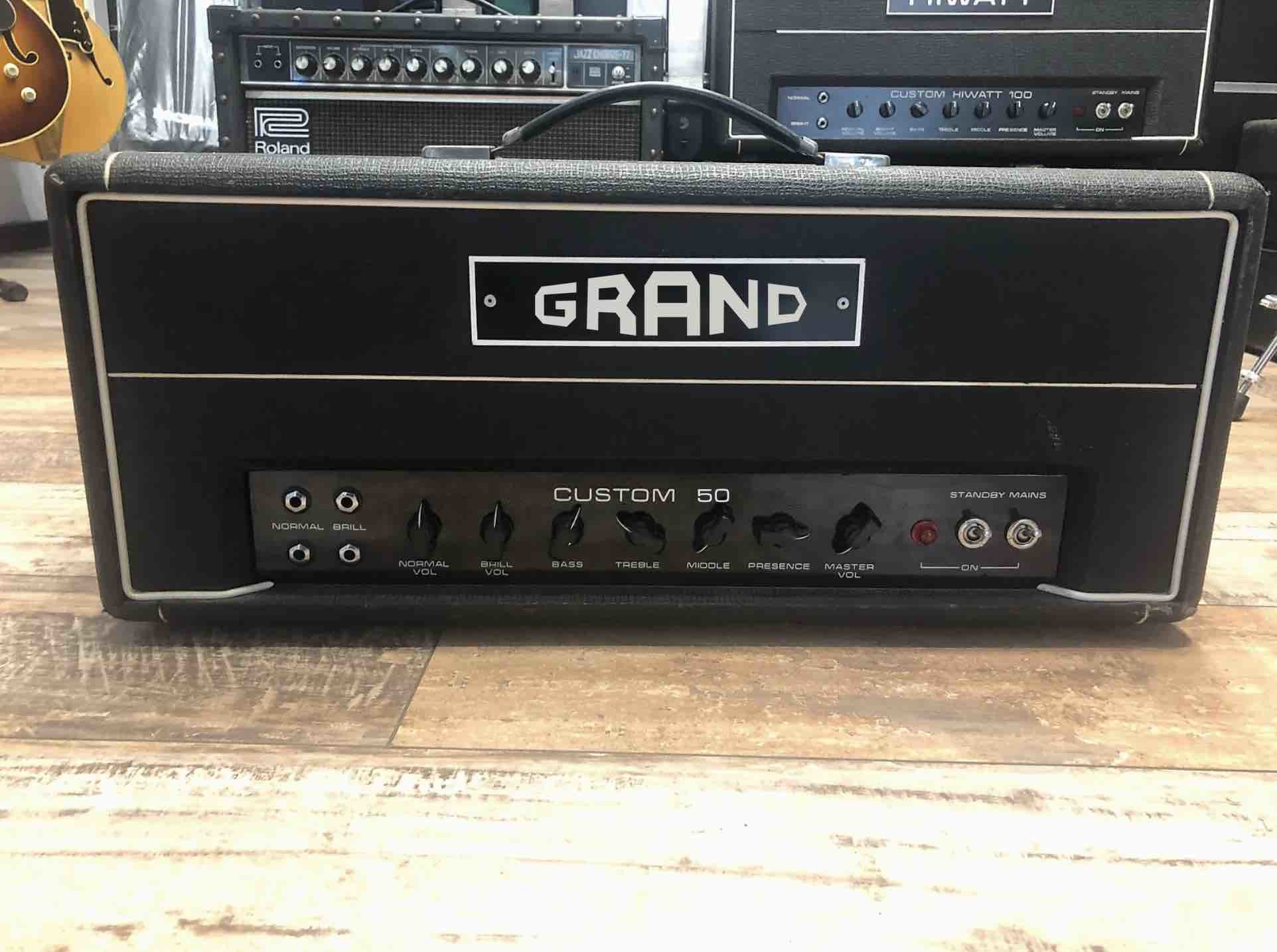 Handwired DR504 Custom 50W Guitar Amplifier Head with 2 X EL34 Output Valves in Power Stage and 4 X ECC83 Pre-amp Valve