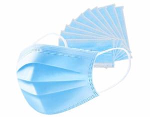 Wholesale Dust Proof 3ply Non Woven Fabric Mask Low Breathing Resistance Air Permeability from china suppliers