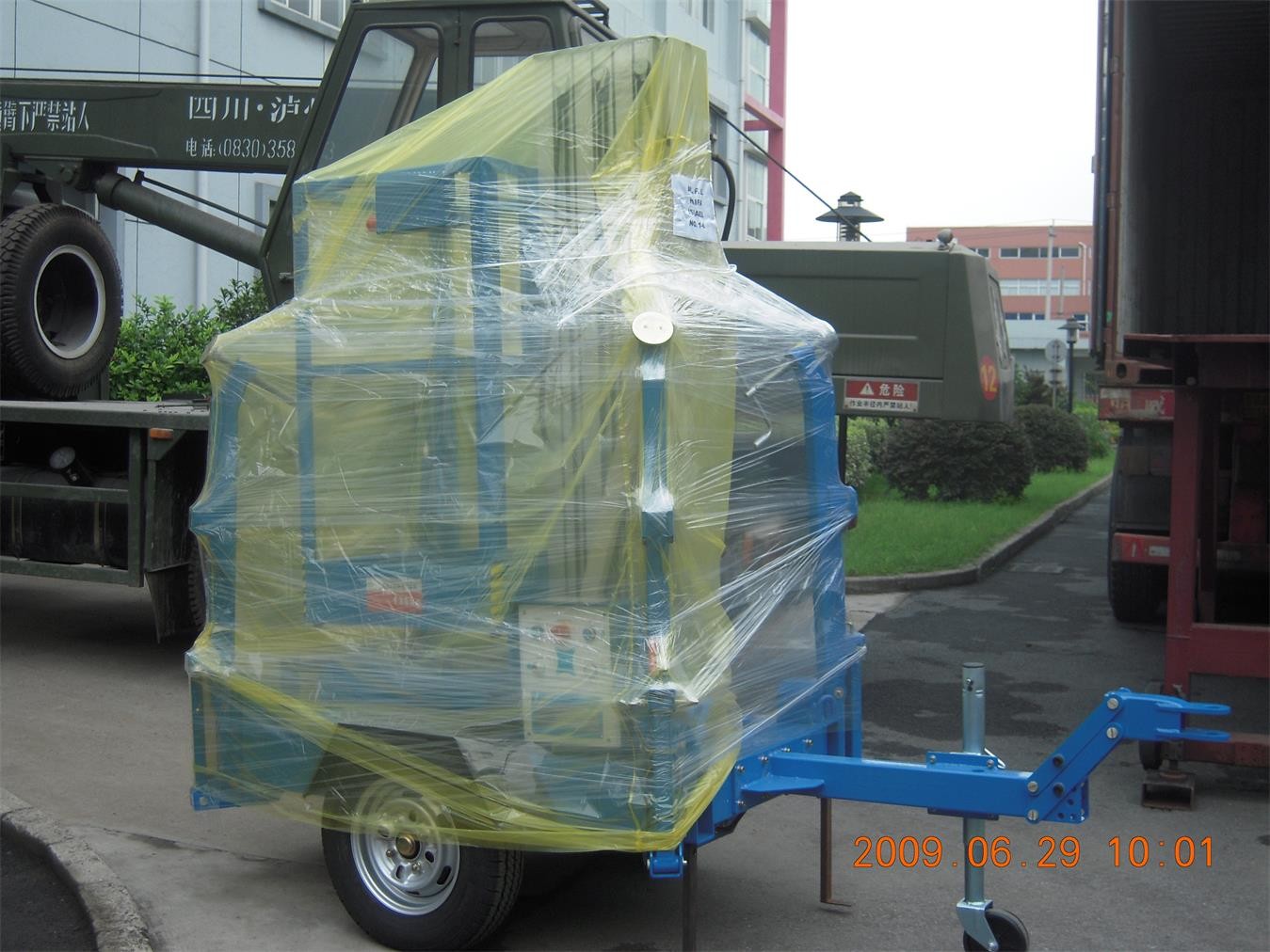 1200 * 600mm Platform Vehicle Mounted Boom Lift , 8m Truck Mounted Work Platform