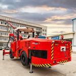 CYTM 41/2 Two Boom Hydraulic Rock Bolting Rig Jumbo 14kW for tunneling