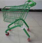 Colorful European Child Size Metal Shopping Cart Wire Basket Trolley 460×330×630
