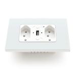 Smart Home Essential Double Smart Socket Hands Free 110-240V