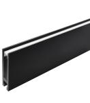 Powder Coated 6063 T5 Led Strip Aluminum Channel PMMA Diffuser
