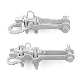 Wholesale Dead Ends Bolted Aluminum Straight Line Strain Clamp 45KN from china suppliers